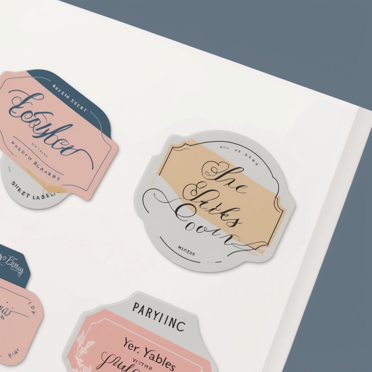 Die Cut Sheet Labels