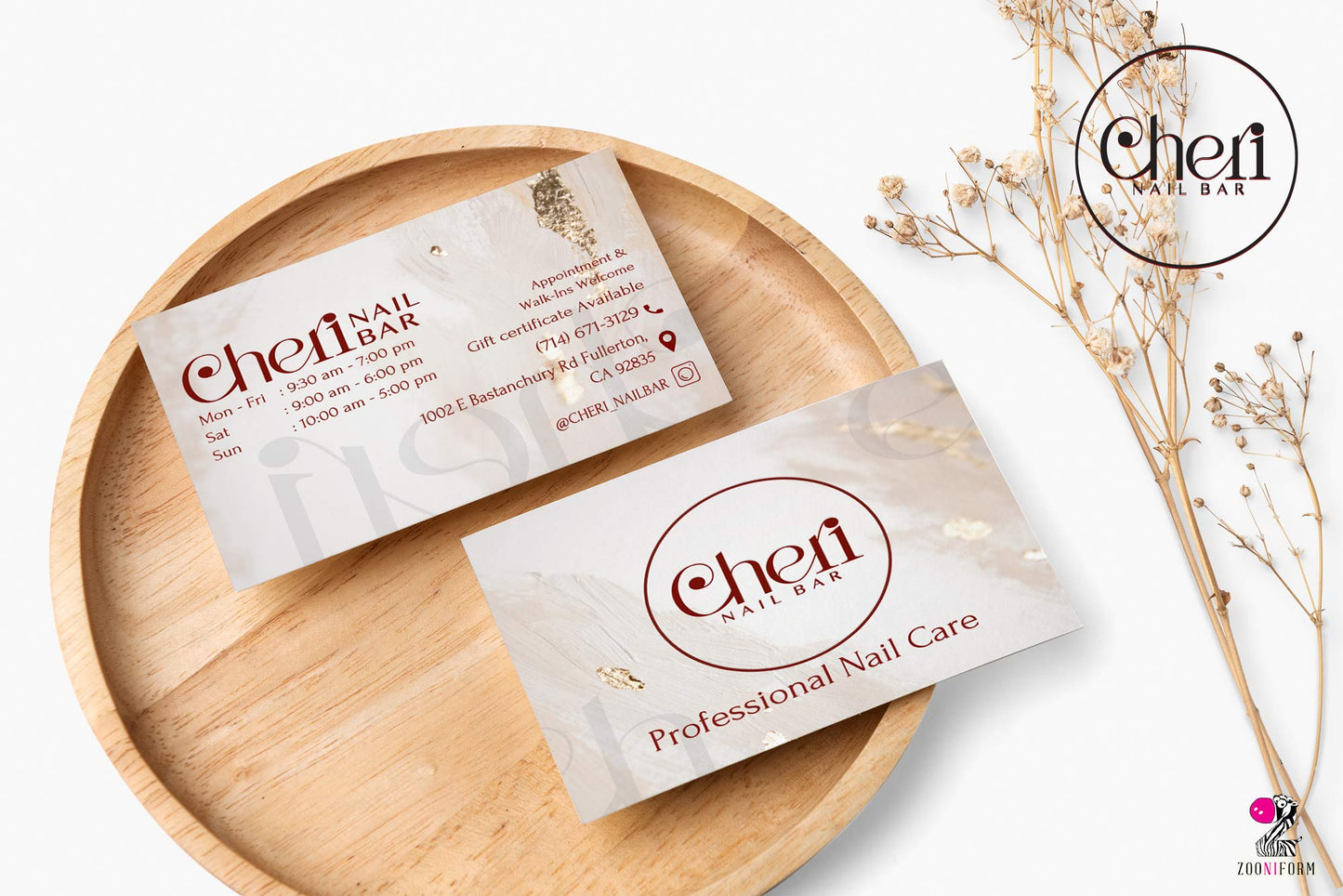 Business Card - Round Corners