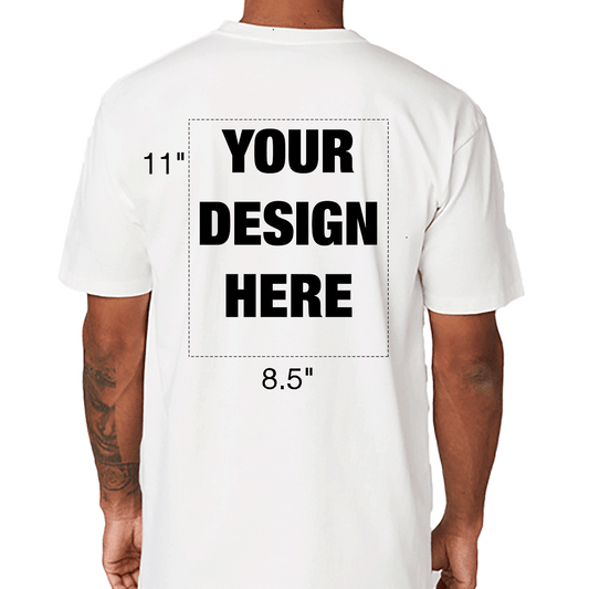 Personalize Unisex Short Sleeve T-Shirt - Custom Printing Service