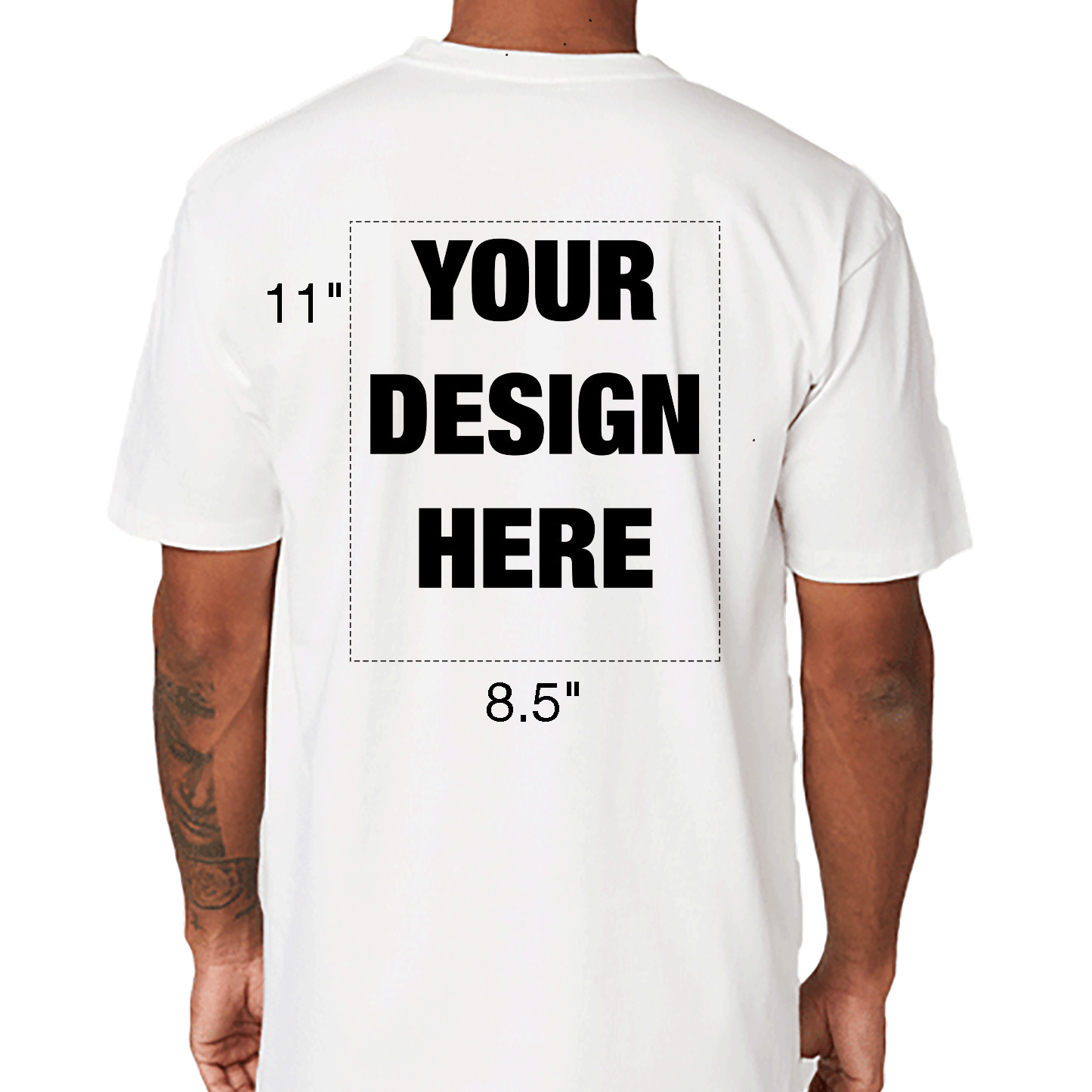 Personalize Unisex Short Sleeve T-Shirt - Custom Printing Service