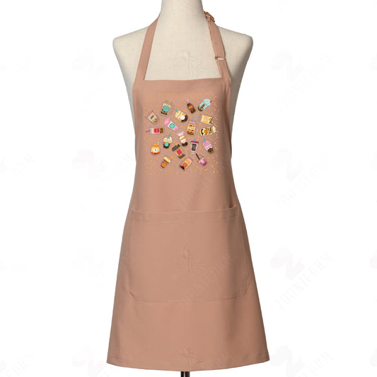 Boba Tea Enthusiast Apron