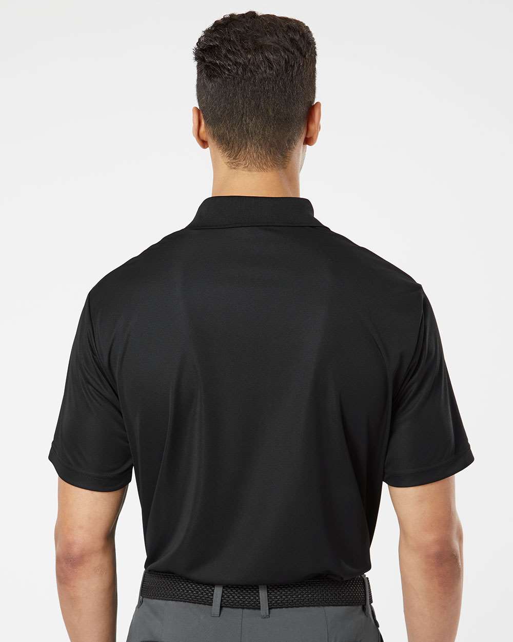 Black Polo Shirt Custom Logo Printing