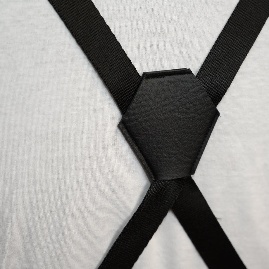 Cotton Canvas Apron with Cross-back Straps