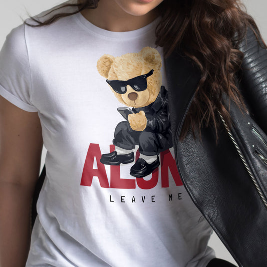 Unisex - ALONE LEAVE ME - Graphic T-Shirt