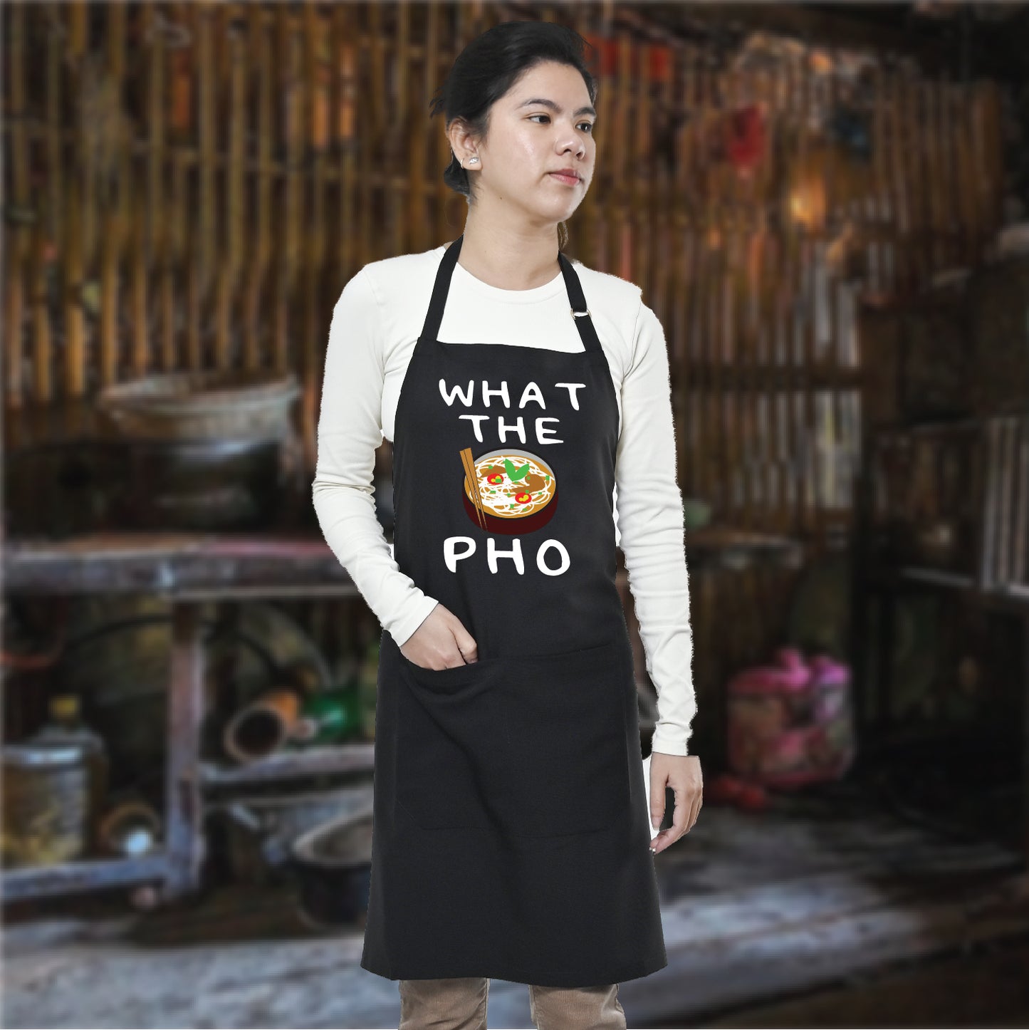 "What the Pho" Cooking Apron