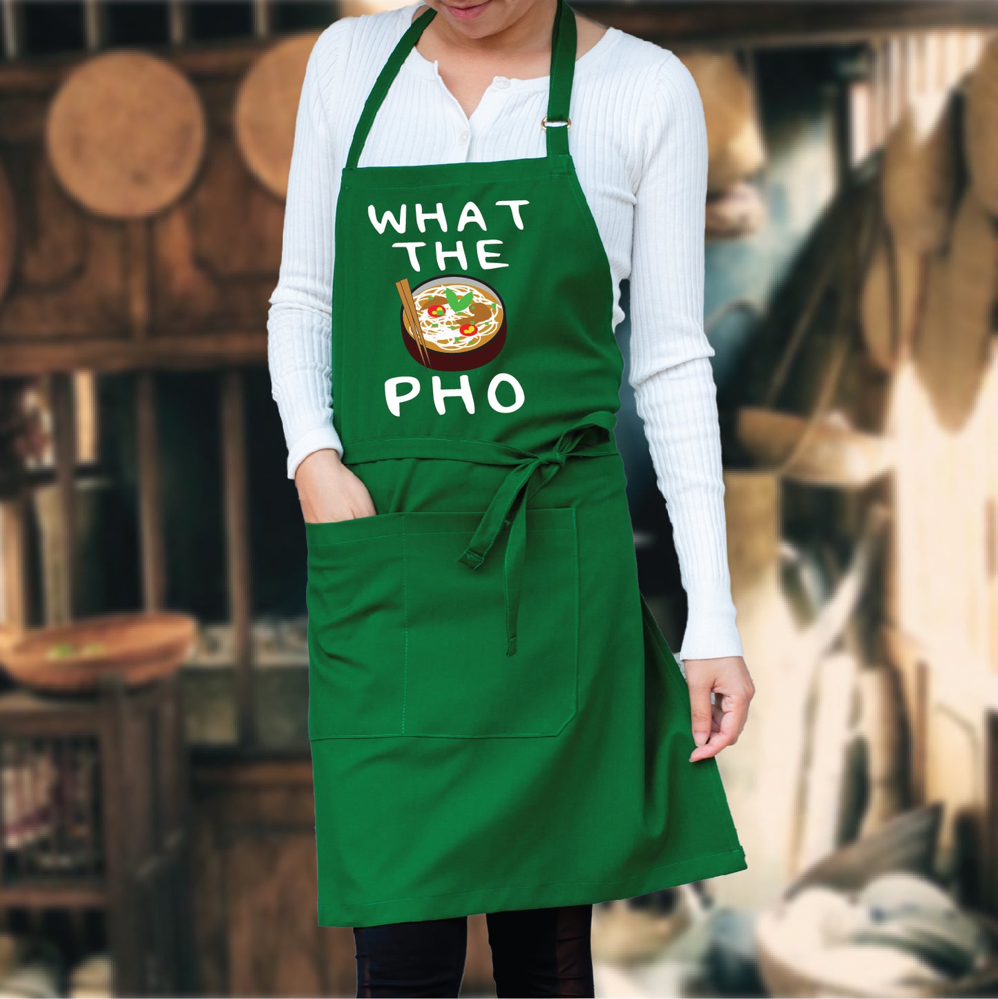 "What the Pho" Cooking Apron