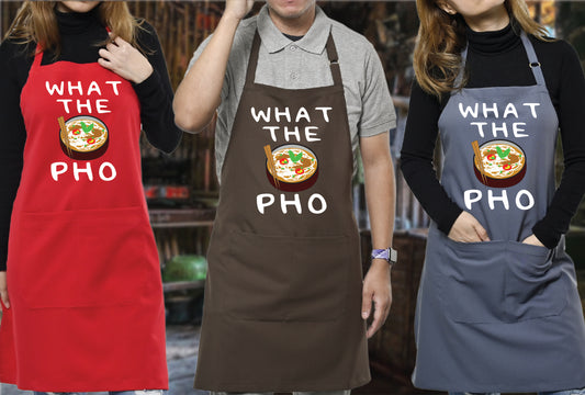 "What the Pho" Cooking Apron