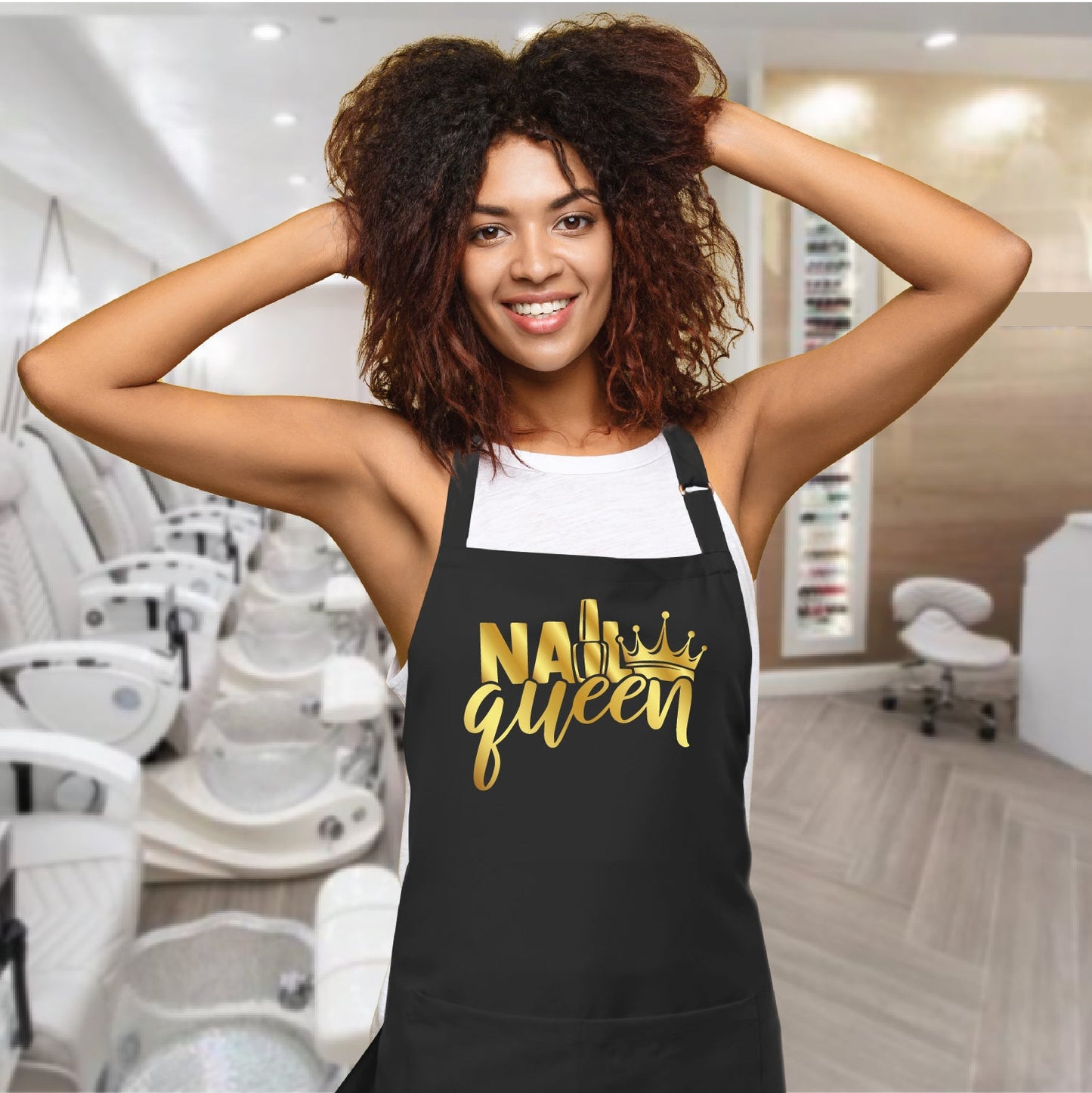 "I'm the Nail Tech They Told You About" Beauty Nail Apron
