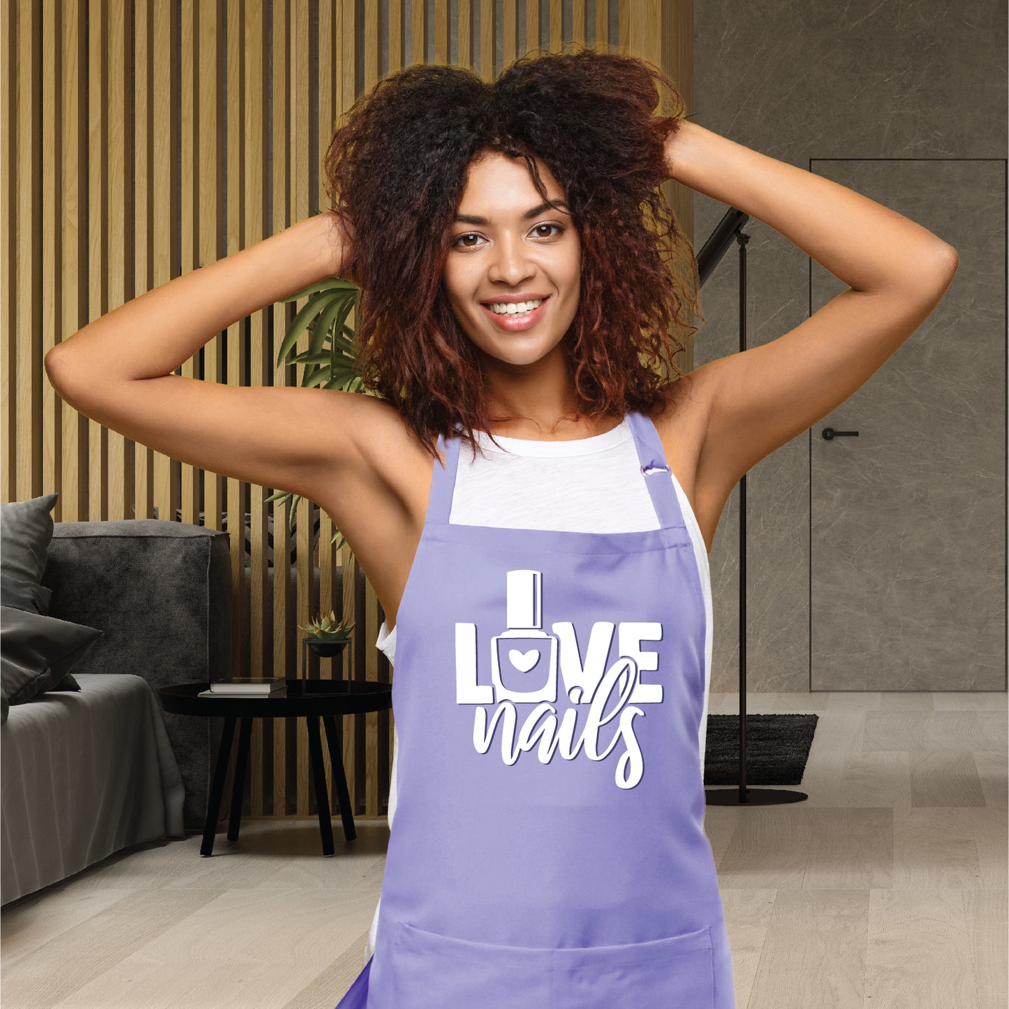 "Love Nails" Apron