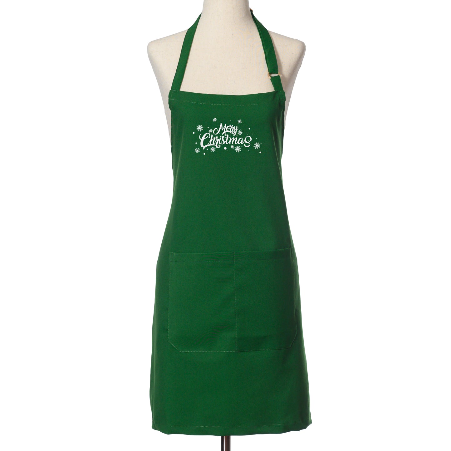 Merry Christmas Bib Apron