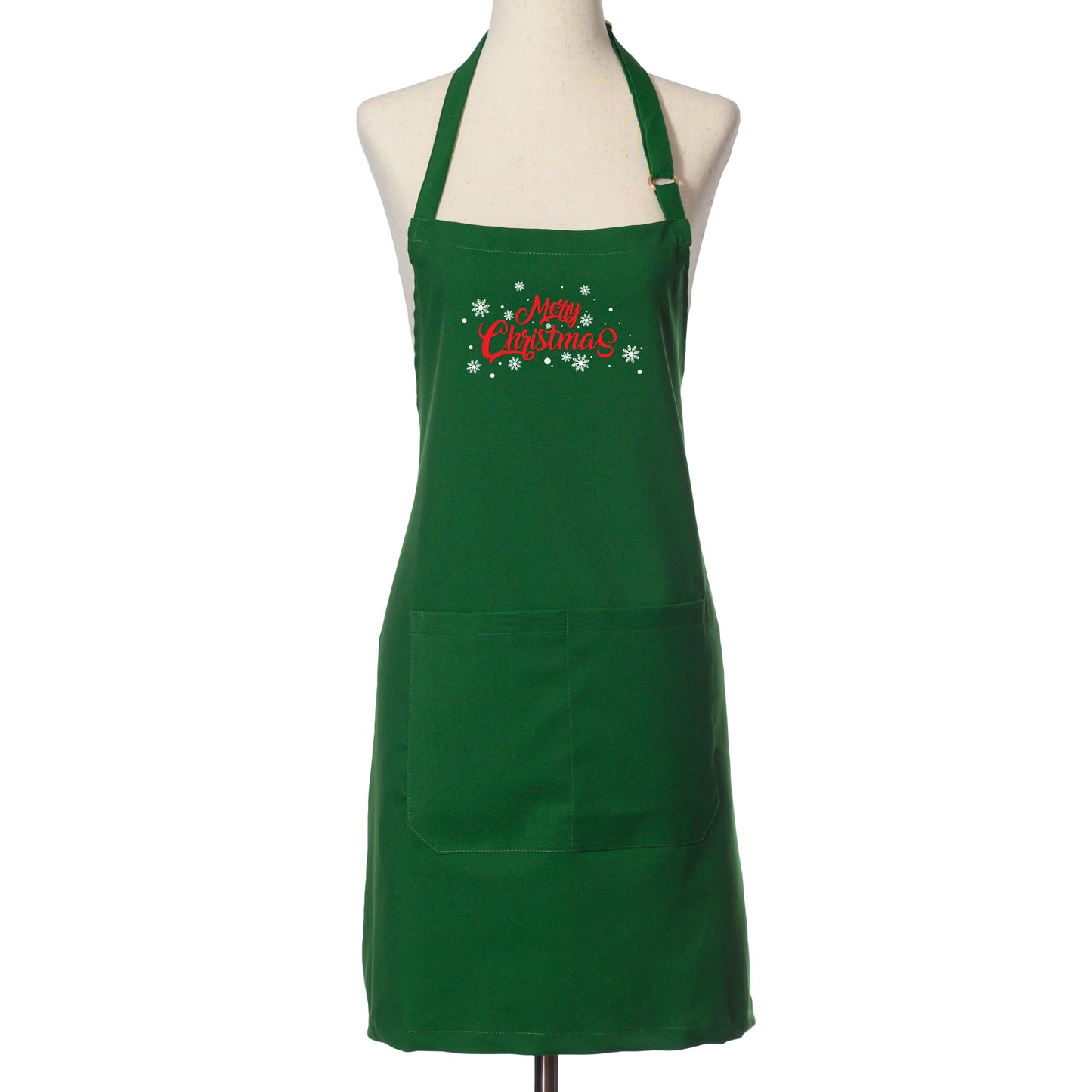 Merry Christmas Bib Apron