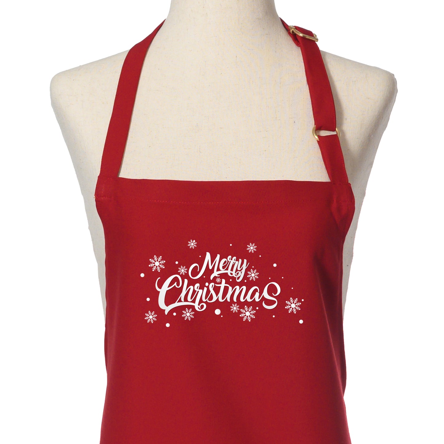 Merry Christmas Bib Apron