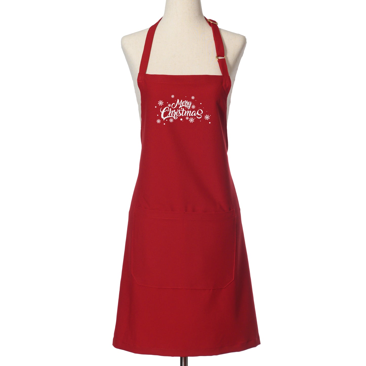 Merry Christmas Bib Apron