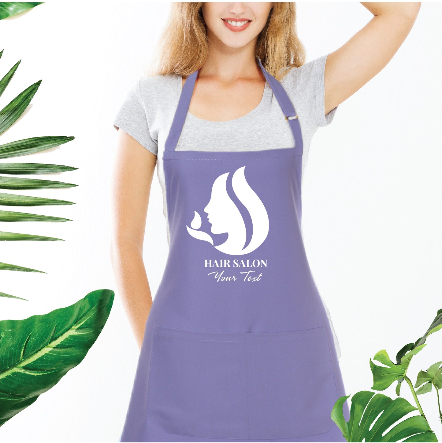 Personalized Apron for Beauty Salon